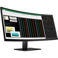 HP Z38c, LED-Monitor 95.3 cm (37.5 Zoll), schwarz, UWQHD+, IPS, HDMI, DisplayPort, Curved, USB