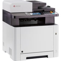 Kyocera ECOSYS M5526cdw, Multifunktionsdrucker grau/schwarz, USB/LAN, WLAN, Scan, Kopie, Fax