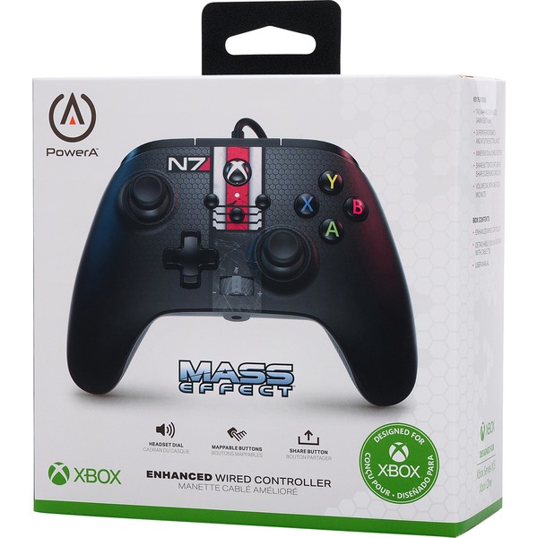 PowerA Enhanced Wired Controller for Xbox Series XS, Gamepad schwarz