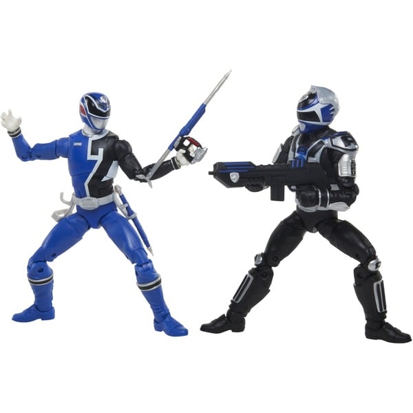 Power Rangers Lightning Collection S.P.D. B-Squad Blauer Ranger Vs A-Squad Blauer Ranger, Spielfigur