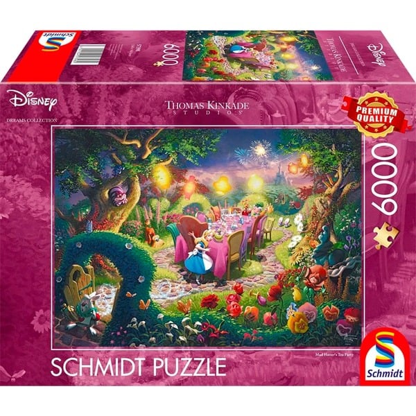Schmidt Spiele Thomas Kinkade Studios Disney Dreams Collection Alice