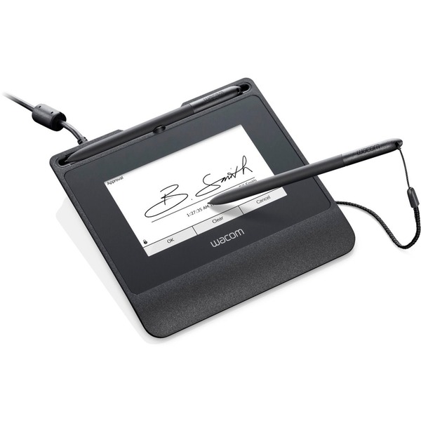 Wacom 5-inch color Signature Pad STU-540, Grafiktablett schwarz, inkl ...