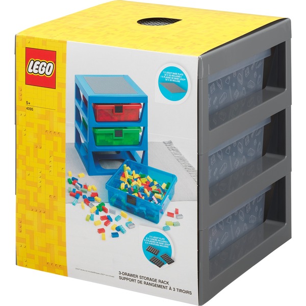 Room Copenhagen – Set Di 2 Racchette Per Raccogliere Mattoncini LEGO, Colori Nero E Grigio (Room #41210002)