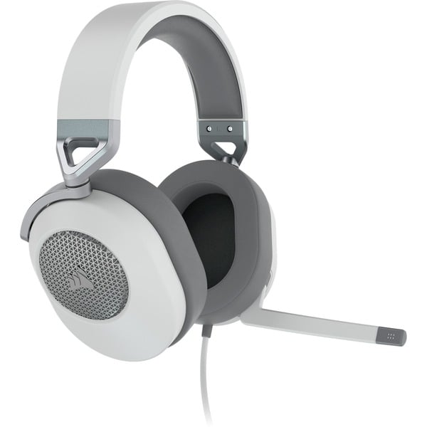 Corsair Klinke Gaming-Headset weiß/grau, HS65 SURROUND,