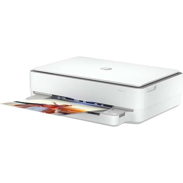 HP Envy 6020e All-on-One, Multifunktionsdrucker weiß/grau, USB, WLAN, Scan, Kopie