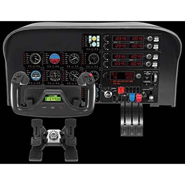 Logitech Gaming G Saitek PRO Flight Switch Panel, Instrumentenpanel schwarz