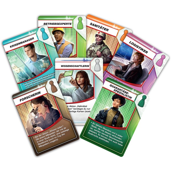 Asmodee Pandemie, Brettspiel 