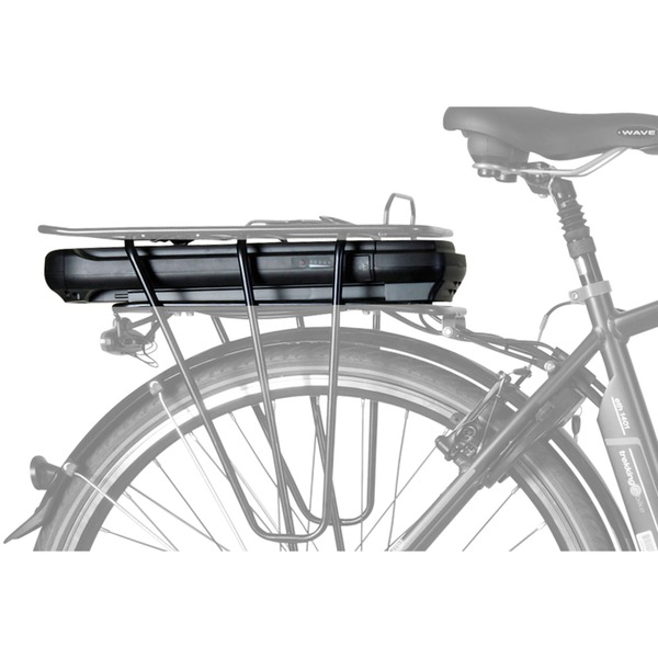 FISCHER Fahrrad Akku Gepäckträger SF-03 522 Wh schwarz, für E-Bike ECU 1401 ab Baujahr 2015