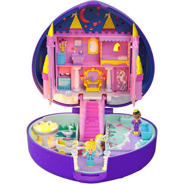 Mattel Polly Pocket Sternenlicht Schloss Schatulle, Spielfigur