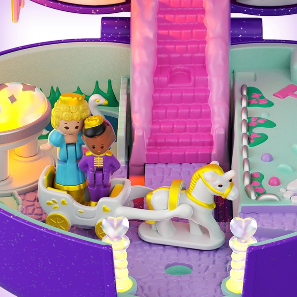 Mattel Polly Pocket Sternenlicht Schloss Schatulle, Spielfigur