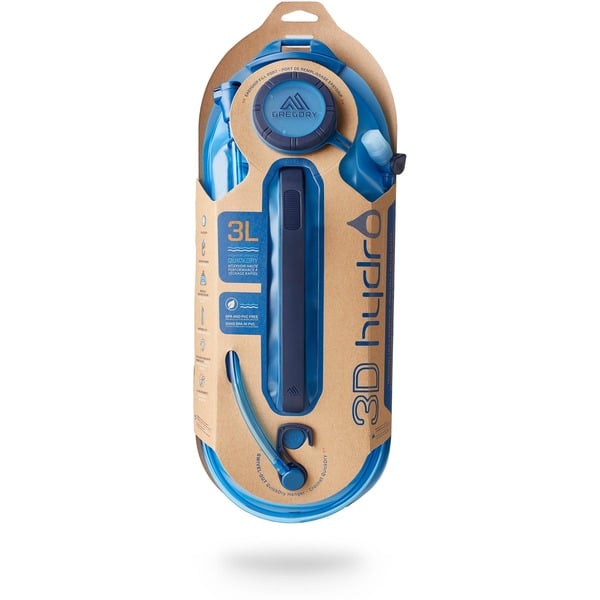 Gregory Trinkblase 3D Hydro Trek 3L, Trinkflasche hellblau, 3 Liter
