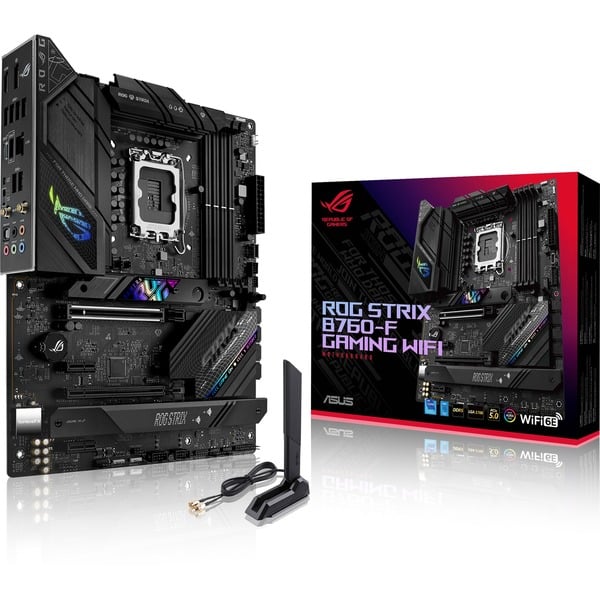 ASUS ROG STRIX B760F GAMING WIFI, Mainboard schwarz Outlet