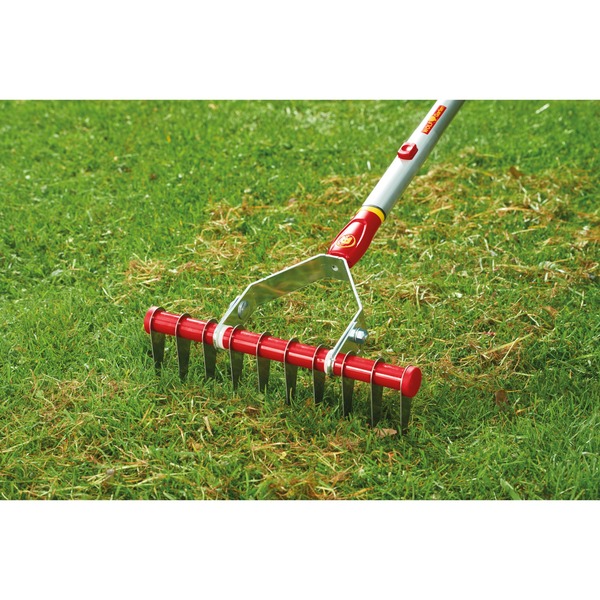WOLFGarten PendelVertikutierer UGM 3, multistar rot/gelb, 30cm