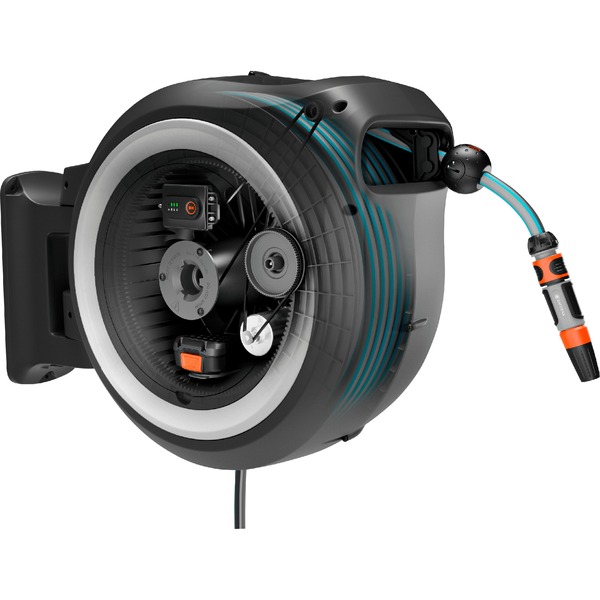 GARDENA AkkuWandSchlauchbox PowerRoll XL 18V P4A, 35 Meter