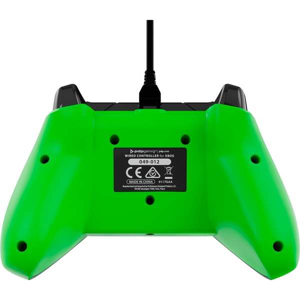 Pdp wired controller neon carbon gamepad anthrazit gr n f r xbox