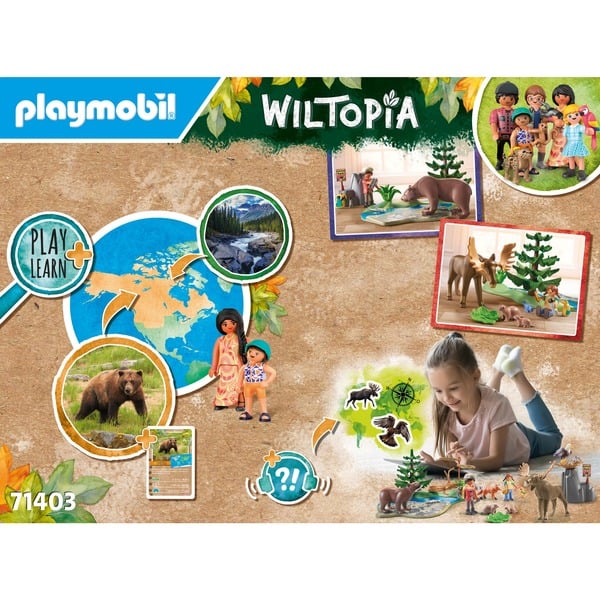 PLAYMOBIL Wiltopia Hiking in North America - 71403