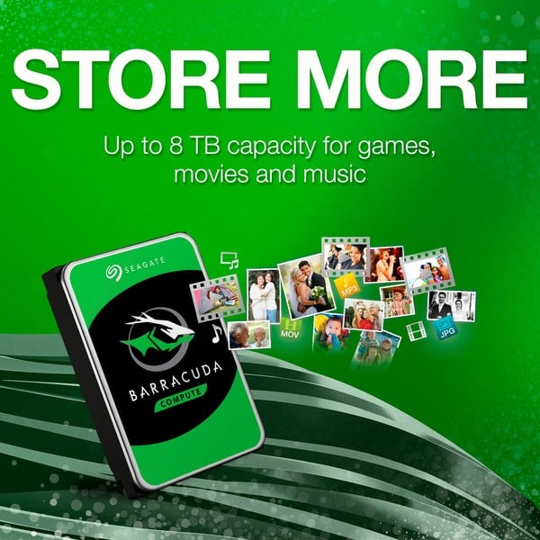 Seagate ST2000DM008 2 TB, Festplatte SATA 6 Gb/s, 3,5"