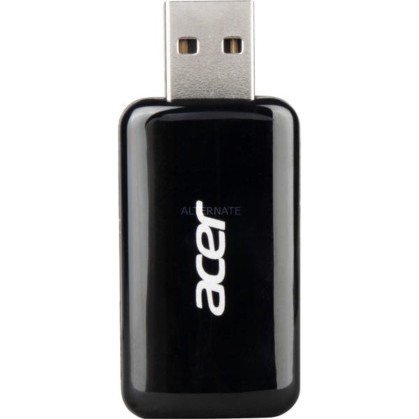 Acer USB Wireless Adapter, WLANAdapter schwarz, MC.JG711.007