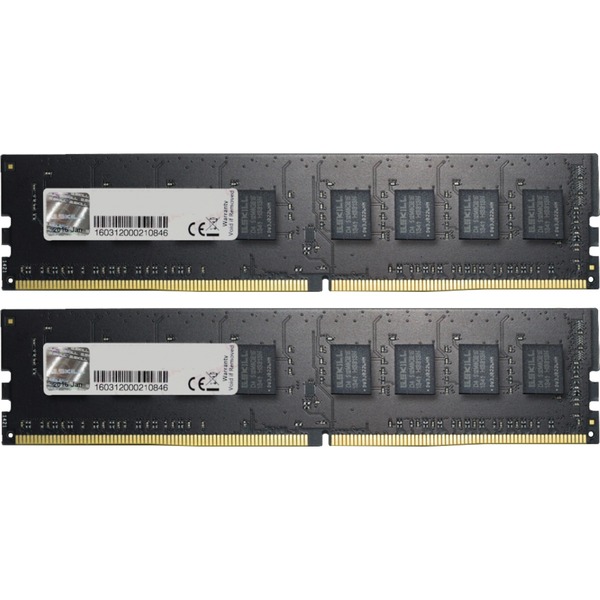 G.Skill DIMM 16 GB DDR4 2133 2x 8 GB Dual Kit Arbeitsspeicher schwarz F4 2133C15D 16GNT Value