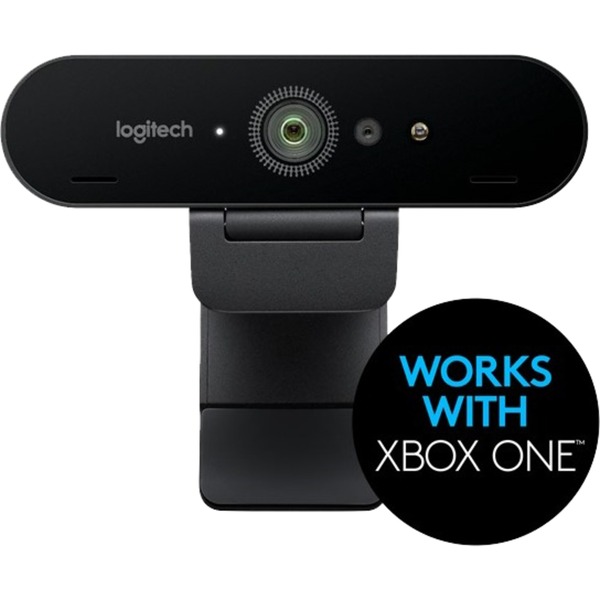 Logitech BRIO Stream, Webcam schwarz, USB, 4K