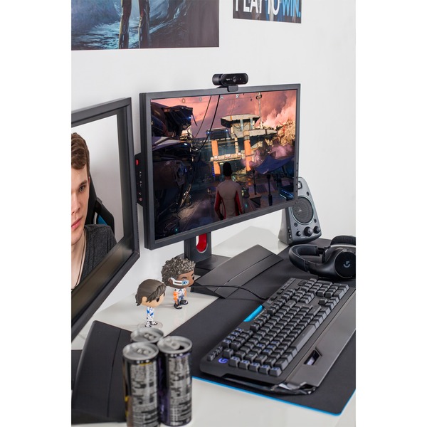 Logitech BRIO Stream, Webcam schwarz, USB, 4K