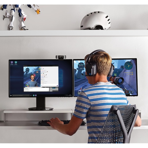 Logitech C922 Pro Stream Webcam schwarz