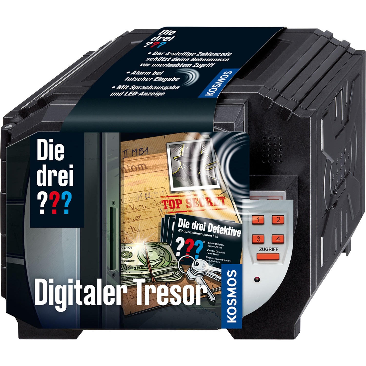 KOSMOS Die drei ??? Digitaler Tresor, Detektiv-Sets