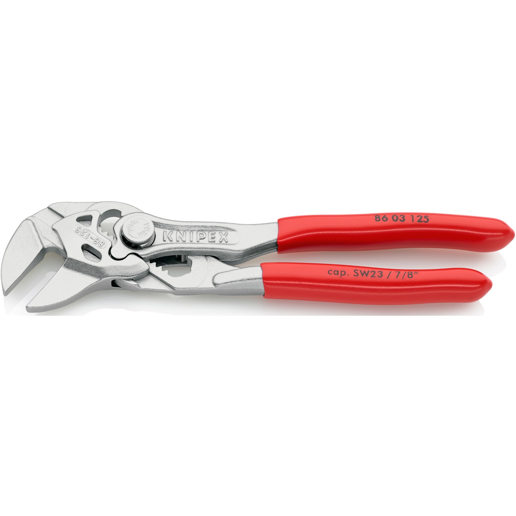 KNIPEX Mini-Zangenschlüssel 86 03 125 10-fach einstellbar