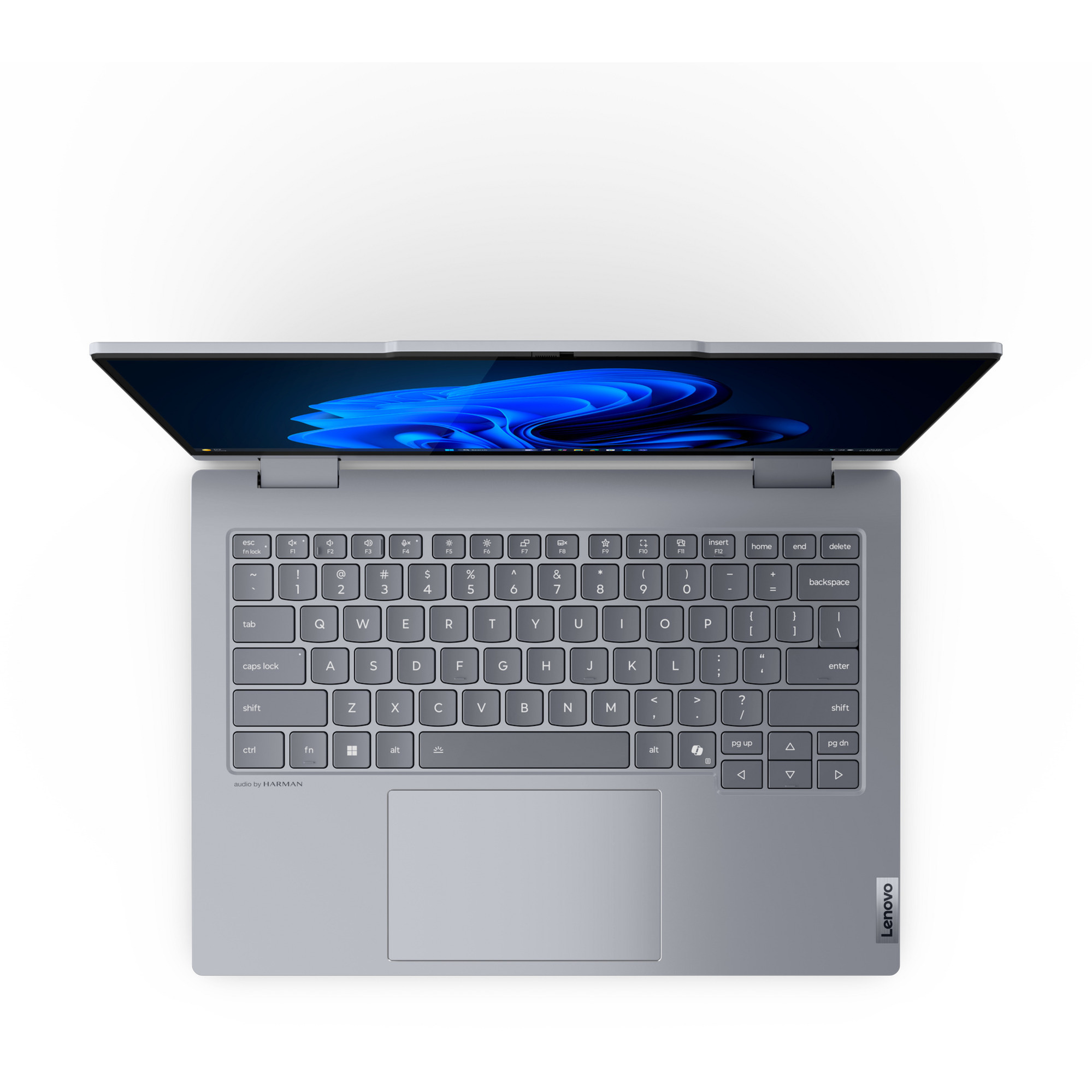 Lenovo ThinkBook 14 2-in-1 G5 (21SQ0012GE), Notebook grau, Intel® Core™ Ultra 5 225U, Intel® Graphics, 32 GB DDR5, 1 TB (1 TB SSD), Windows 11 Pro