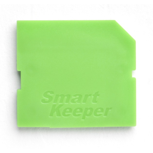 SMARTKEEPER ESSENTIAL SD Port Lock (SD04), Einsteckschloss Farbcode Grün, 10 Stück