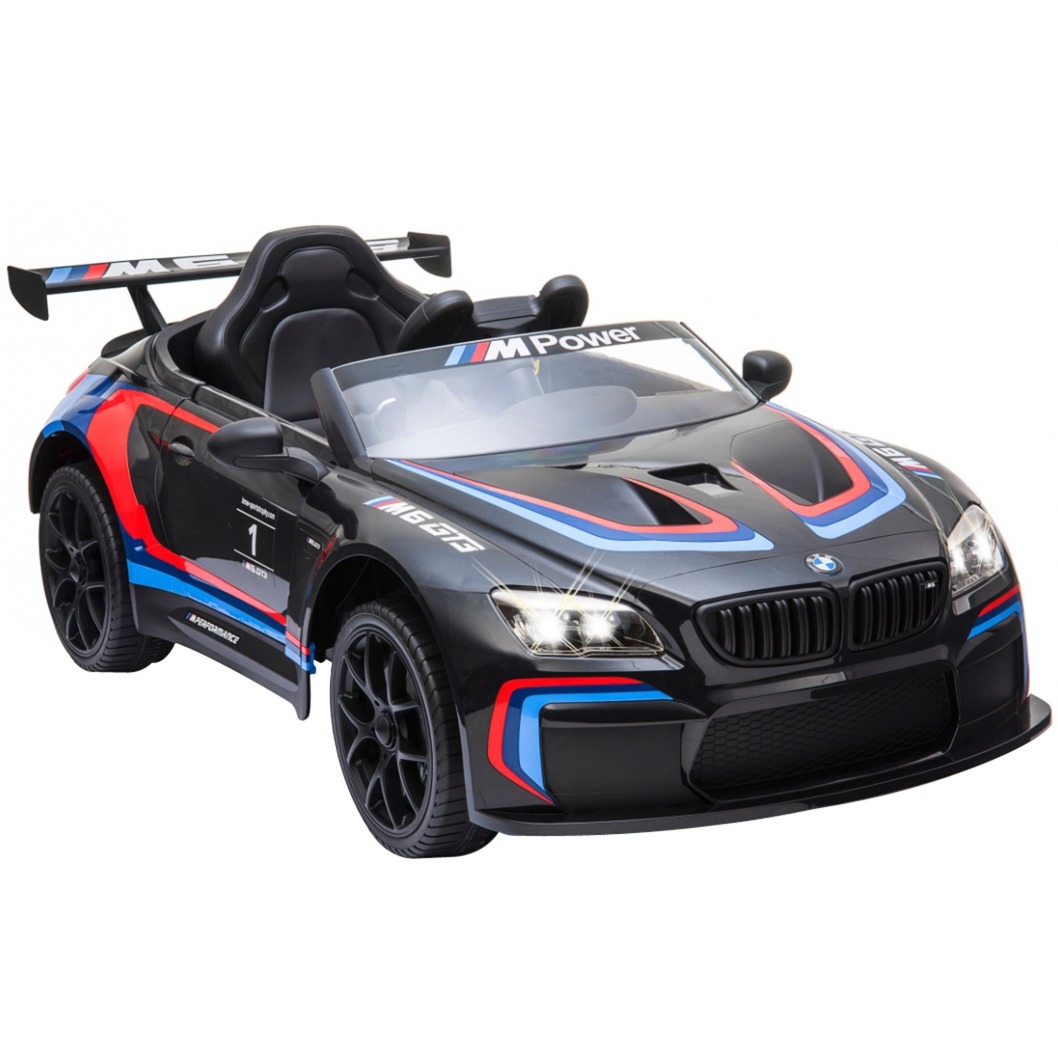 Jamara Ride on BMW M6 GT3, Kinderfahrzeug schwarz Jamara Ride on BMW M6 GT3 weiß Elektroauto für Kinder