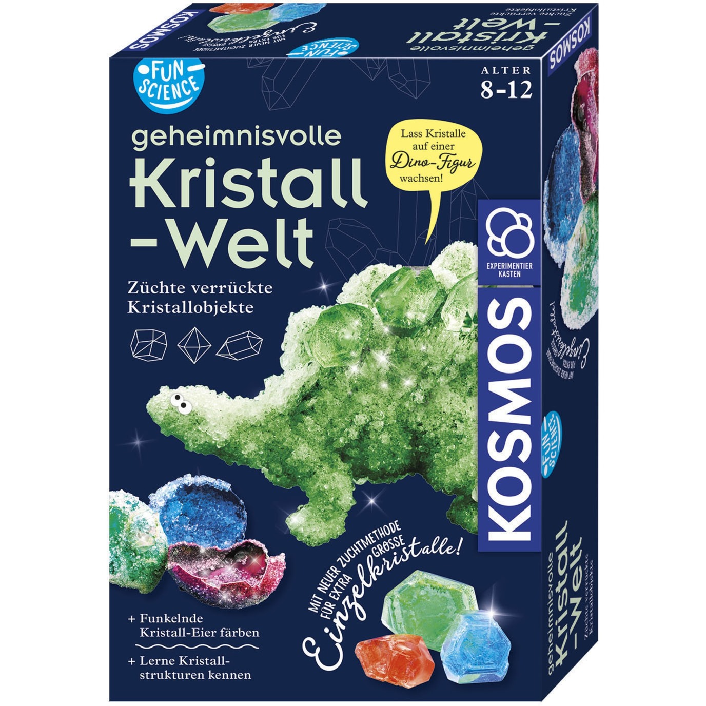 KOSMOS Fun Science Geheimnisvolle Kristallwelt, Experimentierkasten