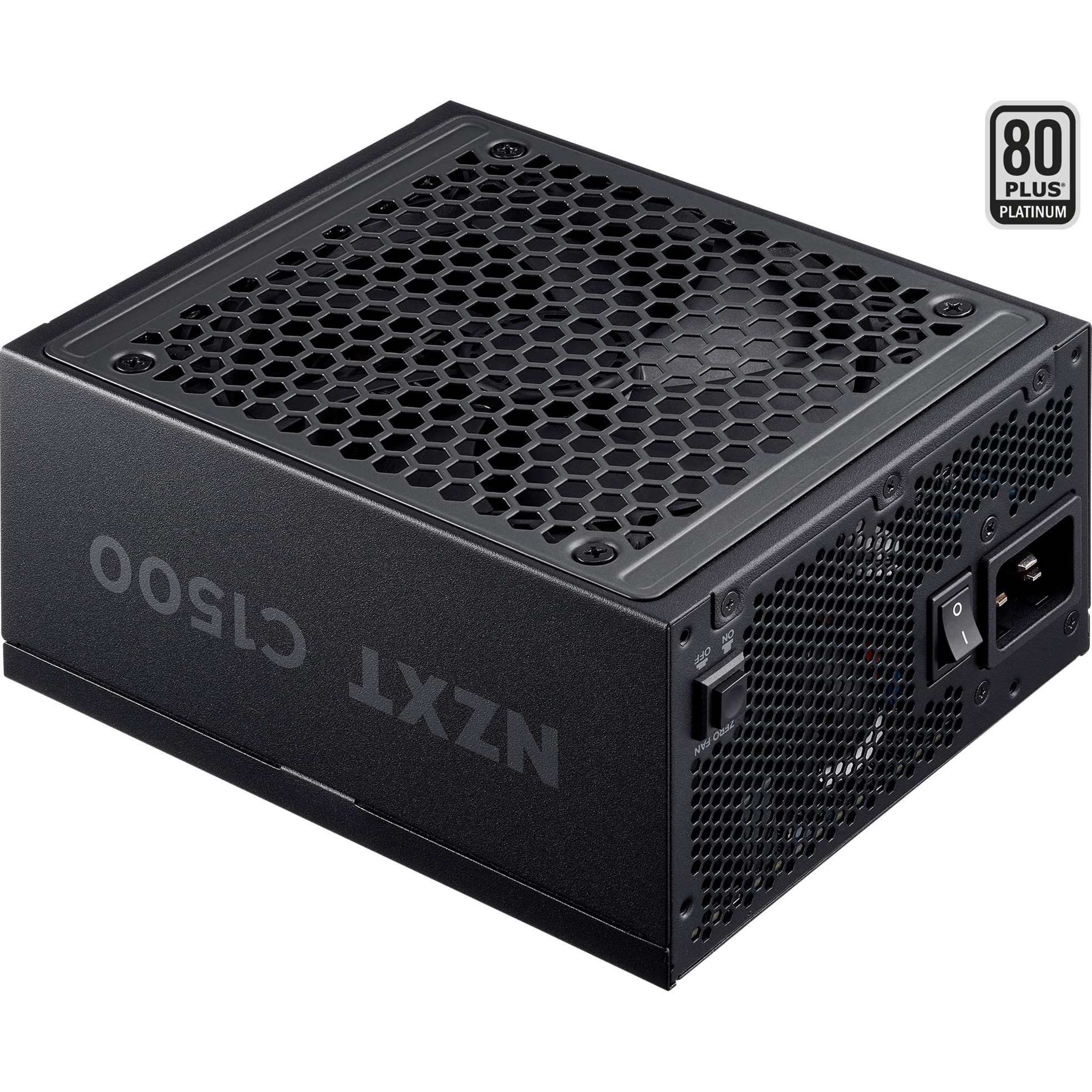 NZXT C1500 Platinum, PC-Netzteil schwarz, 1x 16-Pin Grafikkarten Stecker, 6x PCIe, Kabel-Management, 1500 Watt