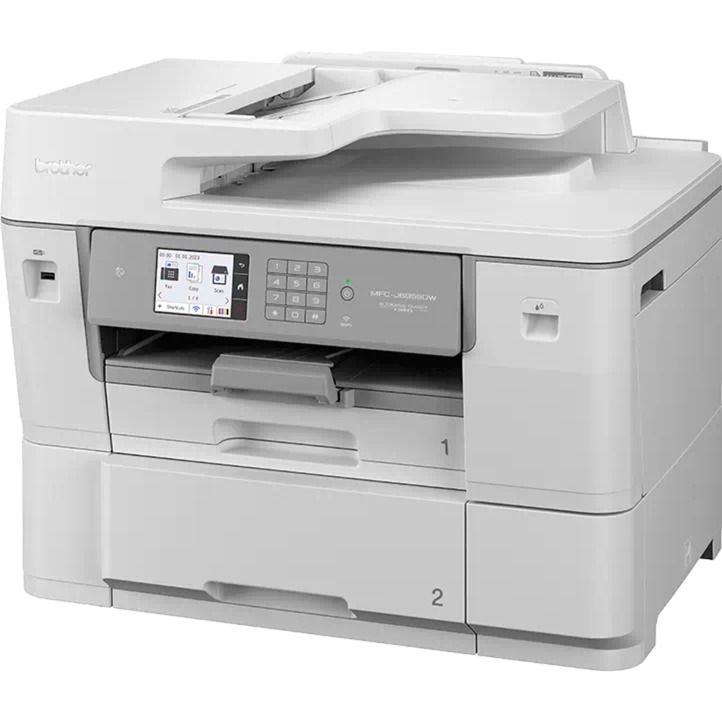Brother MFC-J6959DW, Multifunktionsdrucker grau, USB, LAN, WLAN, Scan, Kopie, Fax, Duplex (Druck)