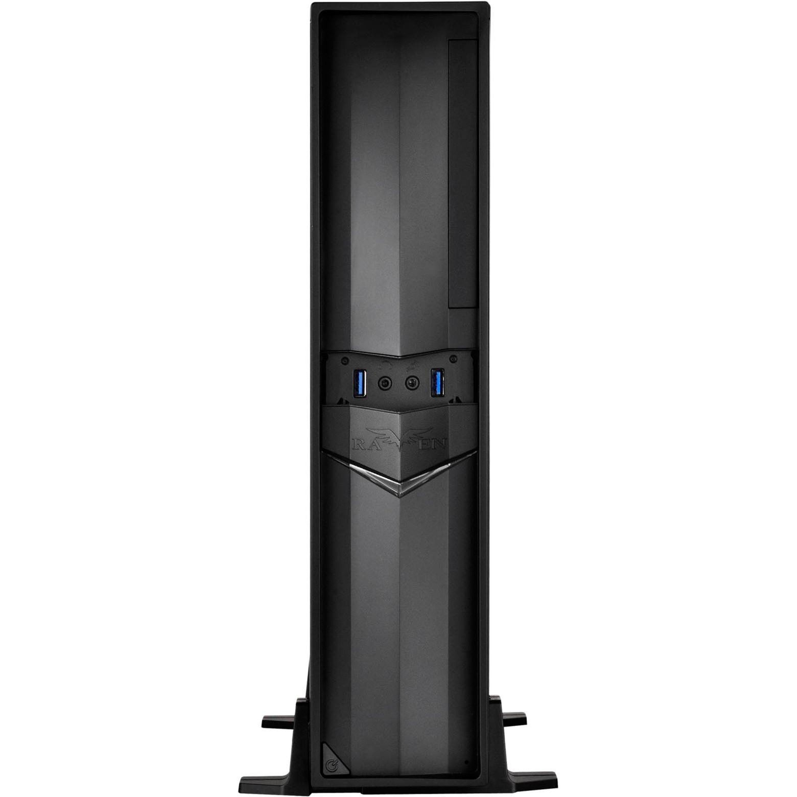 SilverStone SST-RVZ02B-W Window, Desktop-Gehäuse schwarz, Windows-Kit