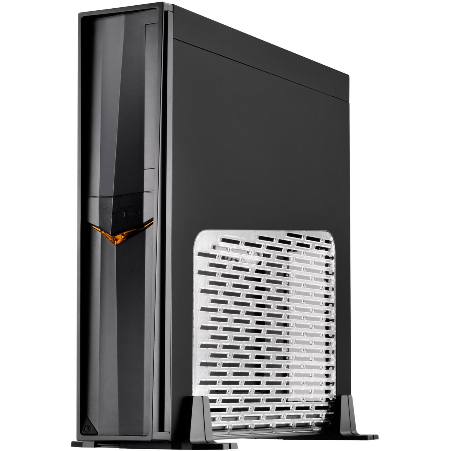 SilverStone SST-RVZ02B-W Window, Desktop-Gehäuse schwarz, Windows-Kit