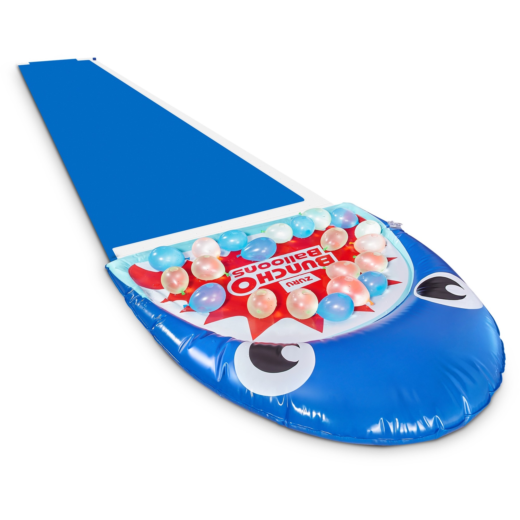 ZURU Bunch O Balloons - Wasserrutsche Hai mit 100 Wasserballons, Wasserspielzeug