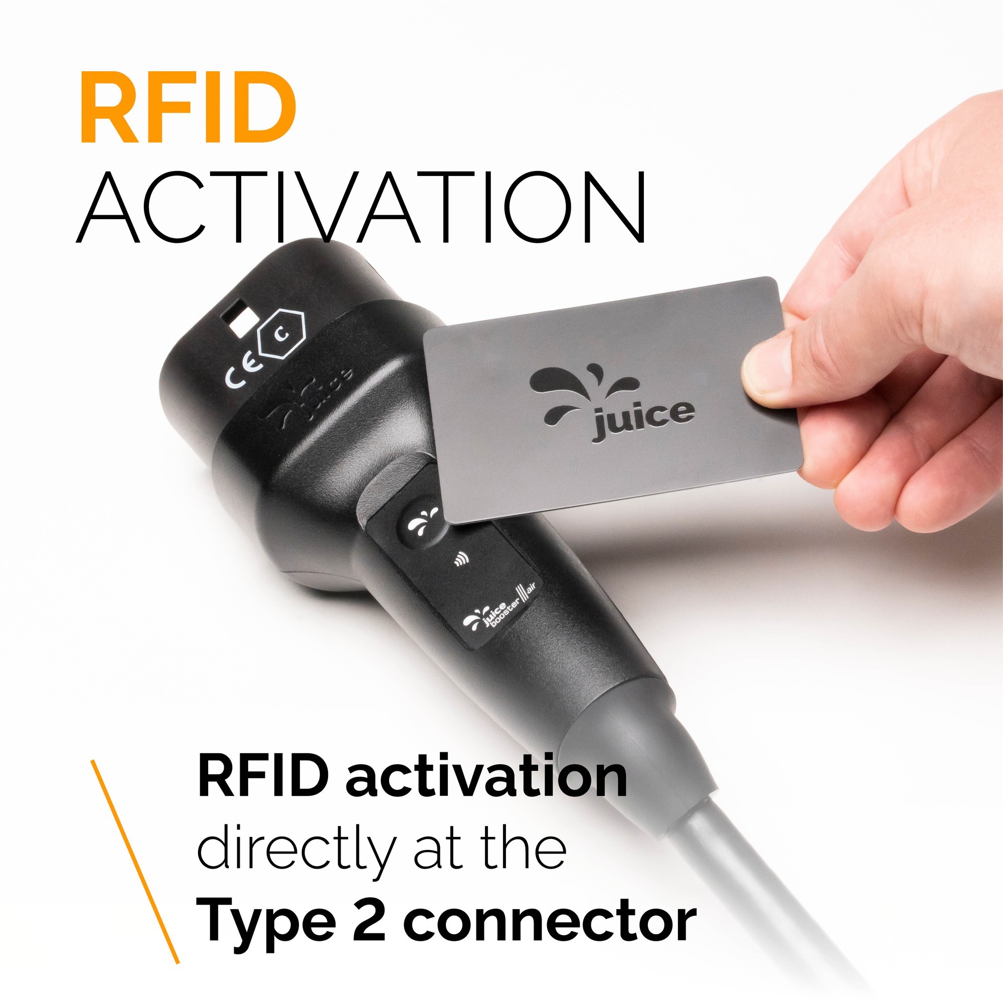 Juice Technology JUICE BOOSTER 3 air Country EU Traveller Set, Wallbox anthrazit/schwarz, 1,4 - 11 kW, 3,1 Meter Kabel