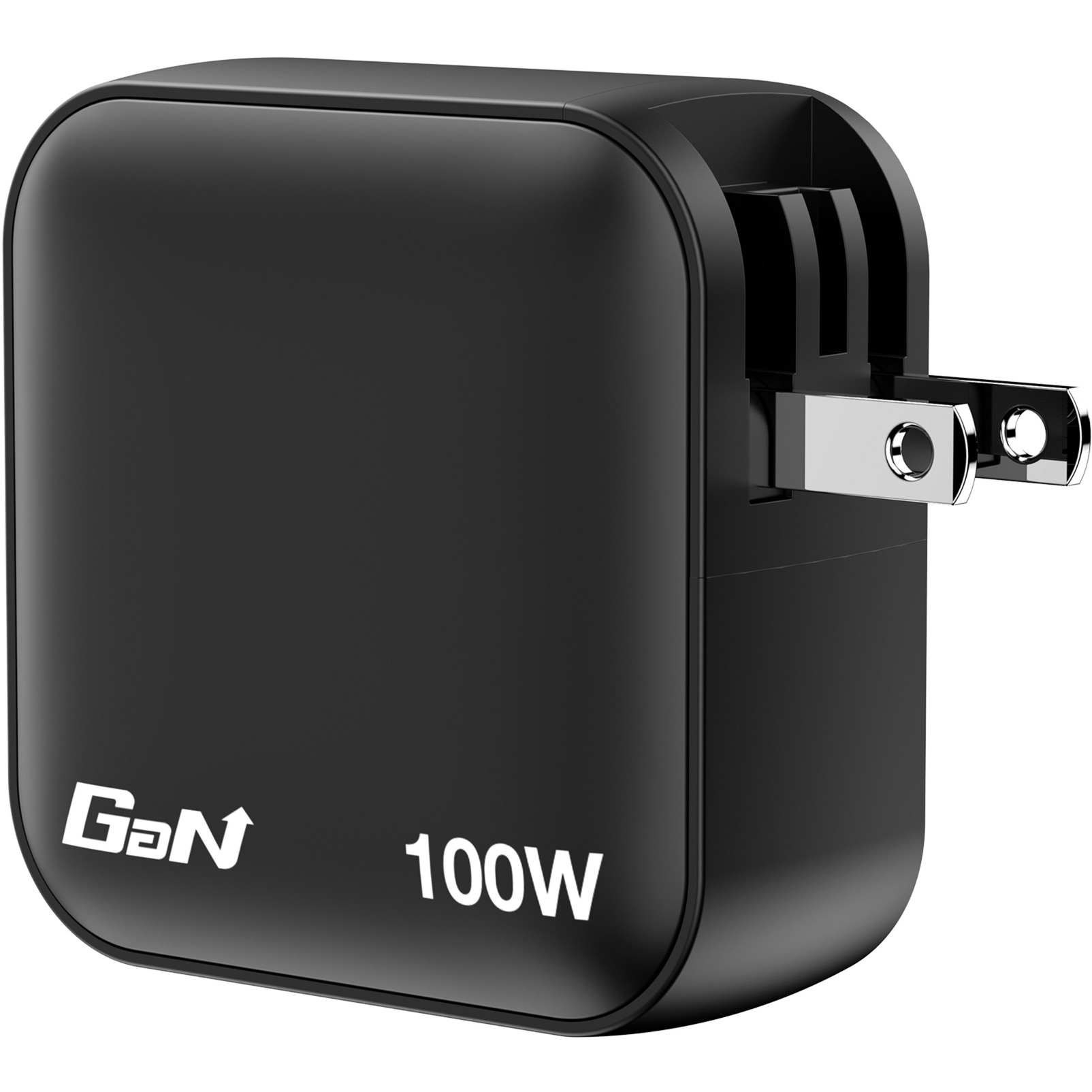 Verbatim Mini-GaN-Ladegerät 100W 4-Port, 1x USB-A , 3x USB-C schwarz, PD 3.0, QC 3.0
