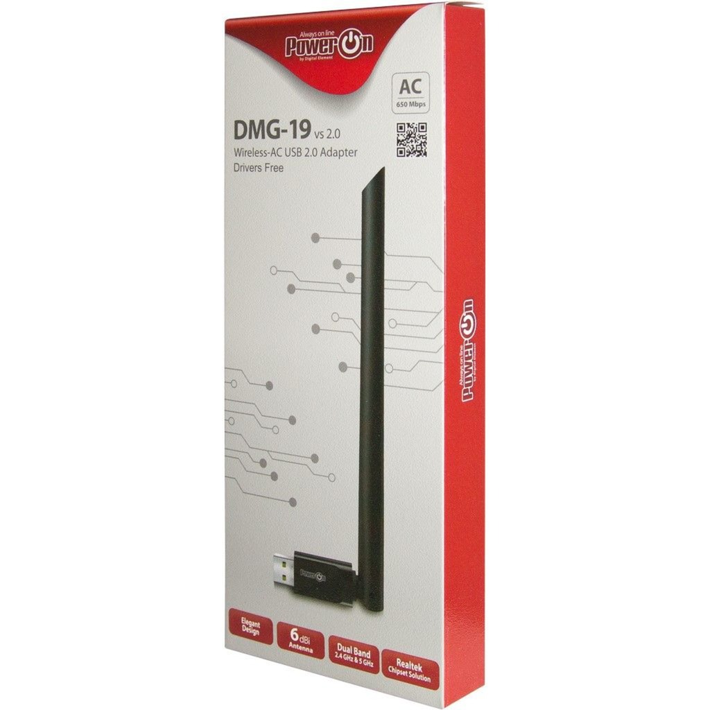 Inter-Tech DMG-19 v2.0, WLAN-Adapter