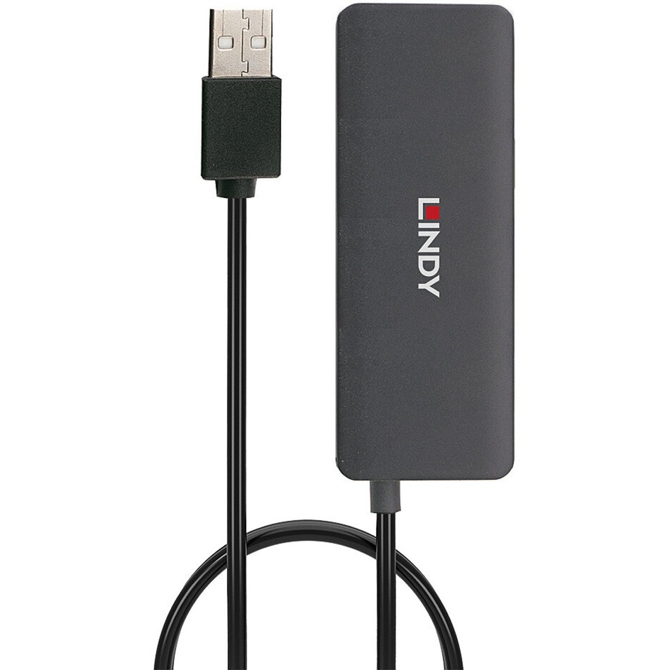 Lindy 4 Port USB 2.0 Hub, USB-Hub