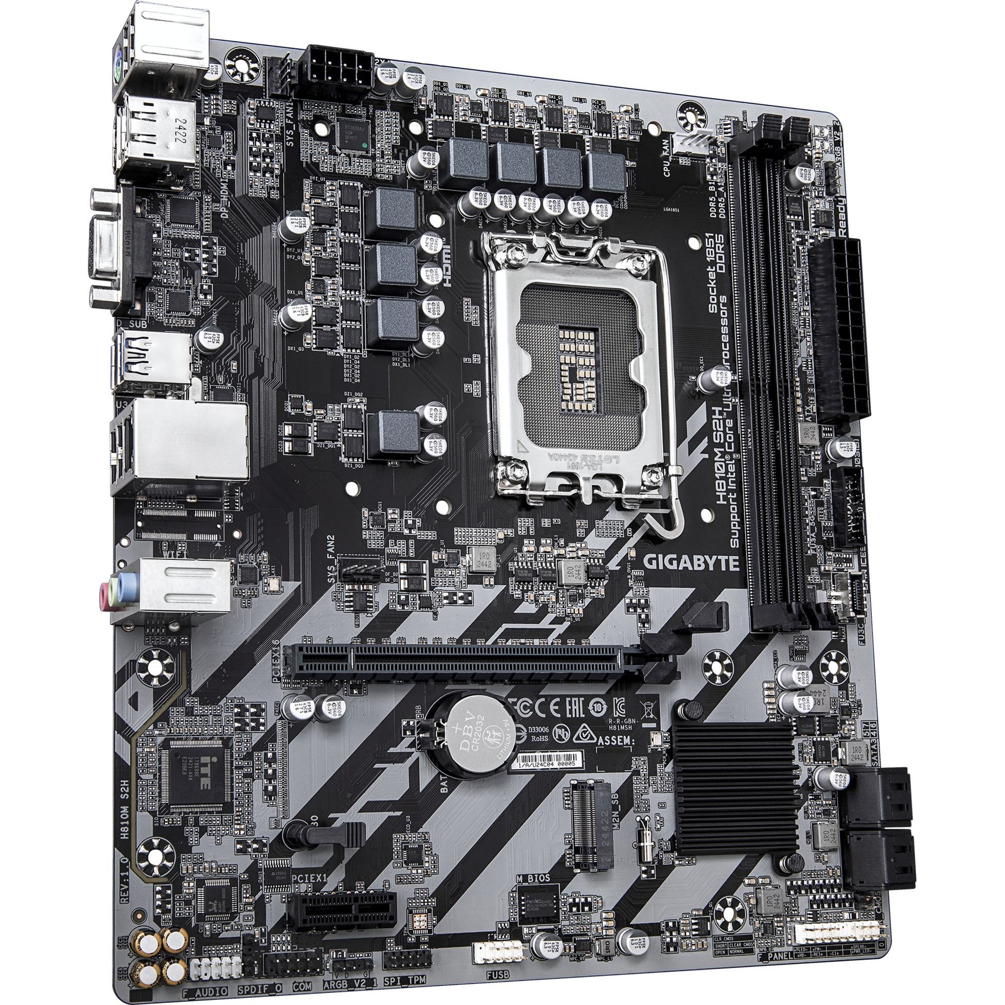 GIGABYTE H810M S2H, Mainboard