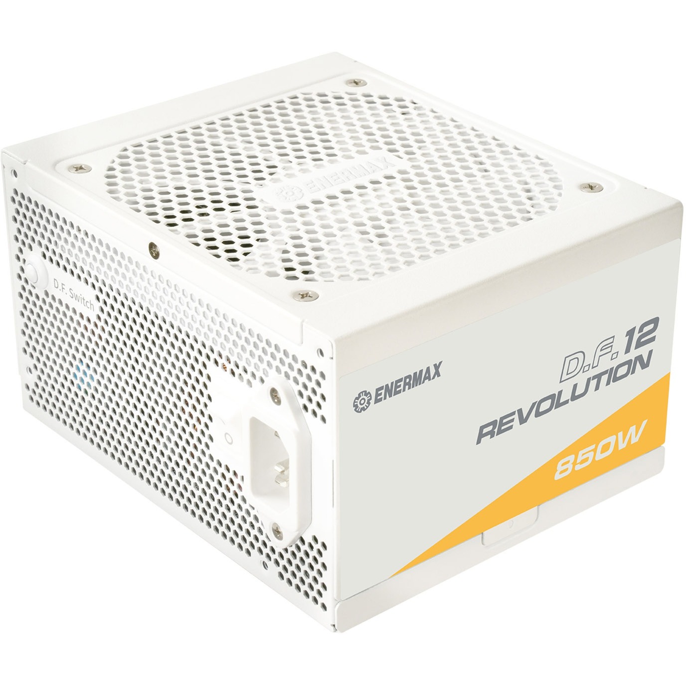Enermax Revolution D.F.12 WHITE 850W , PC-Netzteil weiß, 1x 12-Pin GPU Anschluss, 3x PCIe, Kabelmanegement, 850 Watt