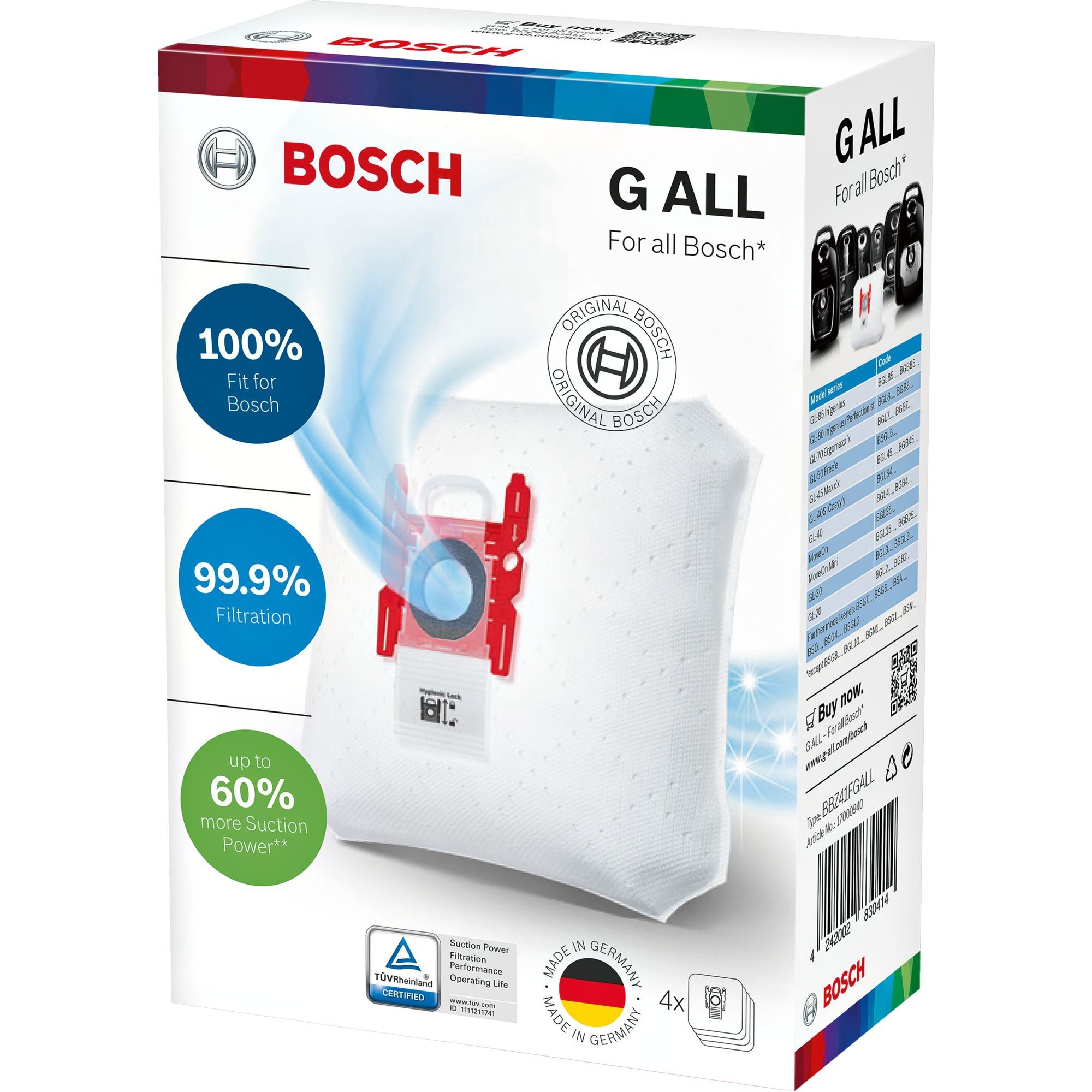 Мешки Для Пылесоса Bosch G All Купить