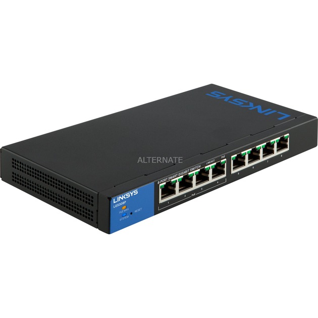 LGS308P Smart Switch PoE 8p