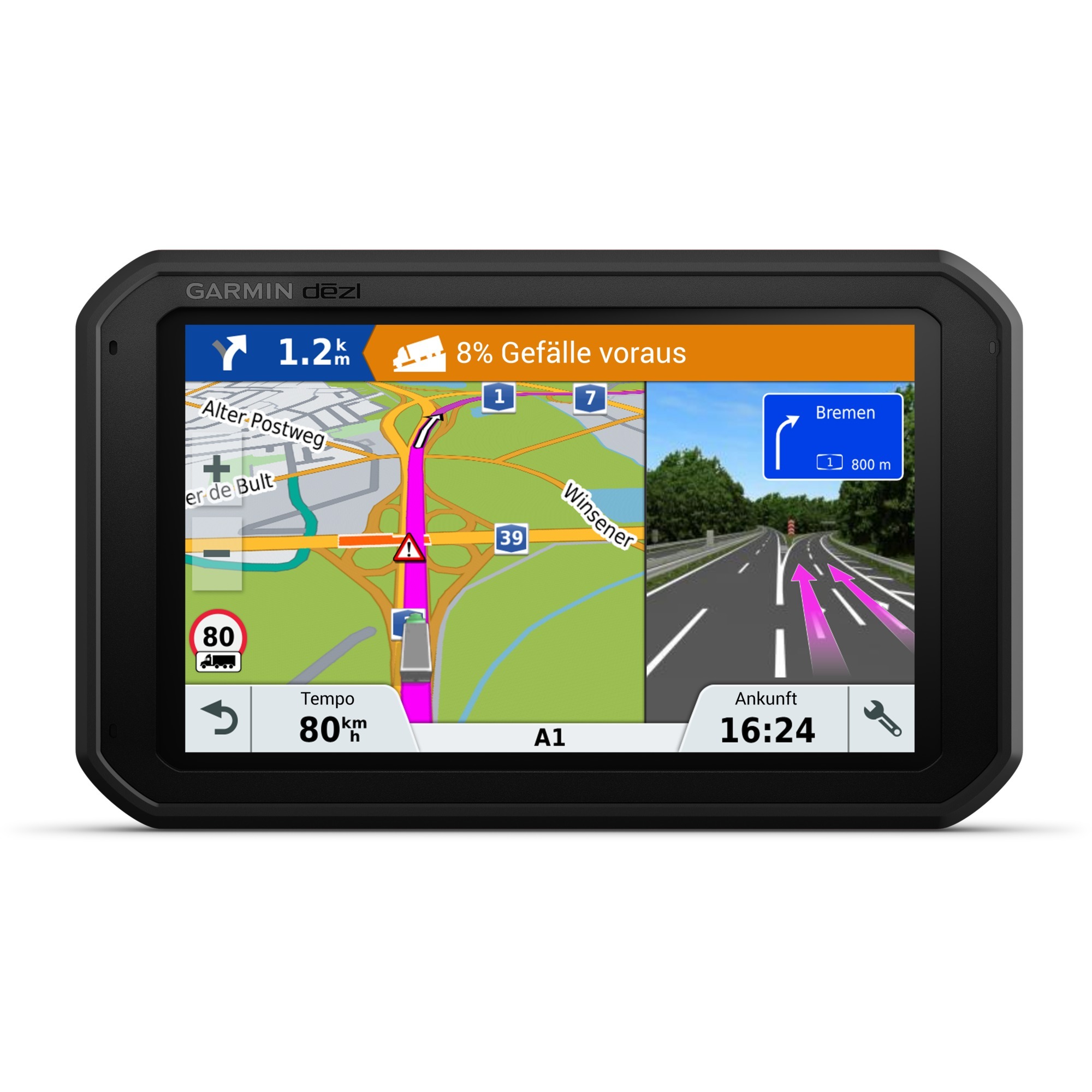 dezlCam 785 LMT-D EU, Navigationssystem