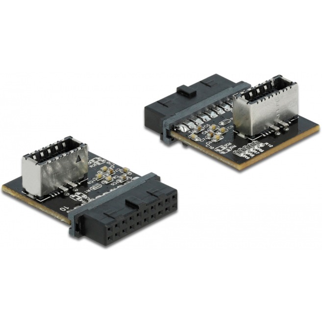 DeLOCK USB 3.2 Gen 1 Adapter, 19Pin Pfostenbuchse > intern Key A Buchse