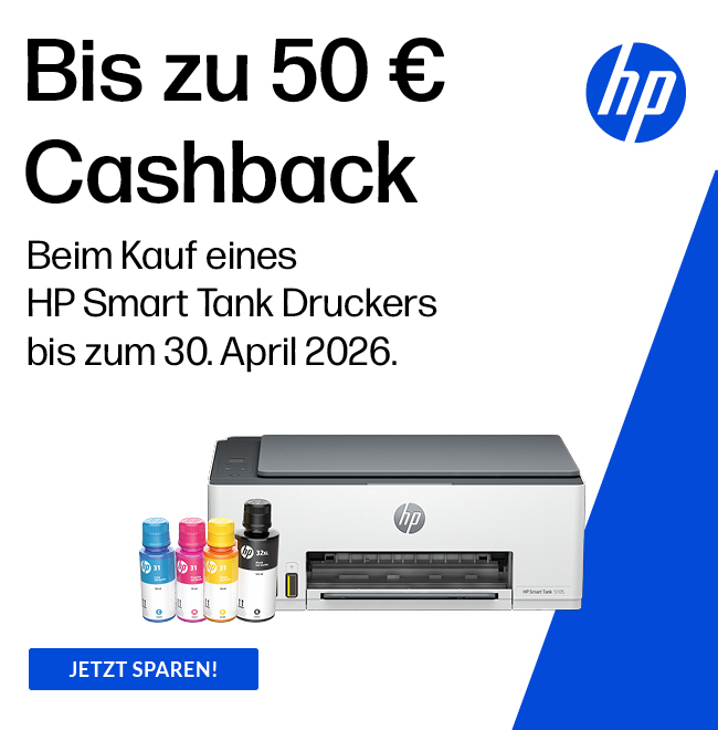 Drucker Smart Tank Cashback Januar - April 2026