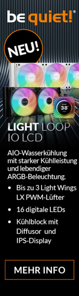 Be Quiet die Light Loop IO LCD Launch